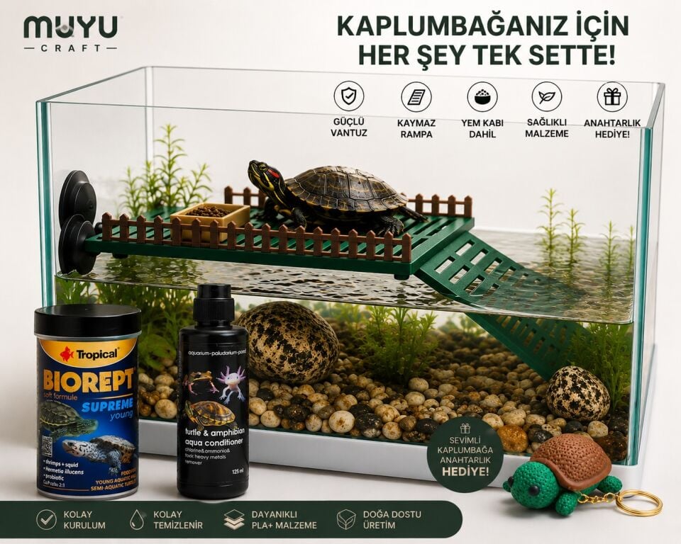 MuYu CRaFT Kaplumbağa Başlangıç Seti (: GEREKEN NE VARSA :)