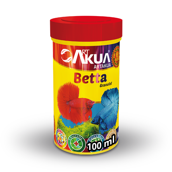 Artakua Betta Granül Balık Yemi 100 ml – Renk Canlandırıcı