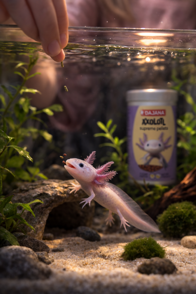 Dajana Axolotl Supreme Pellets 100 ml Axolotl Yemi