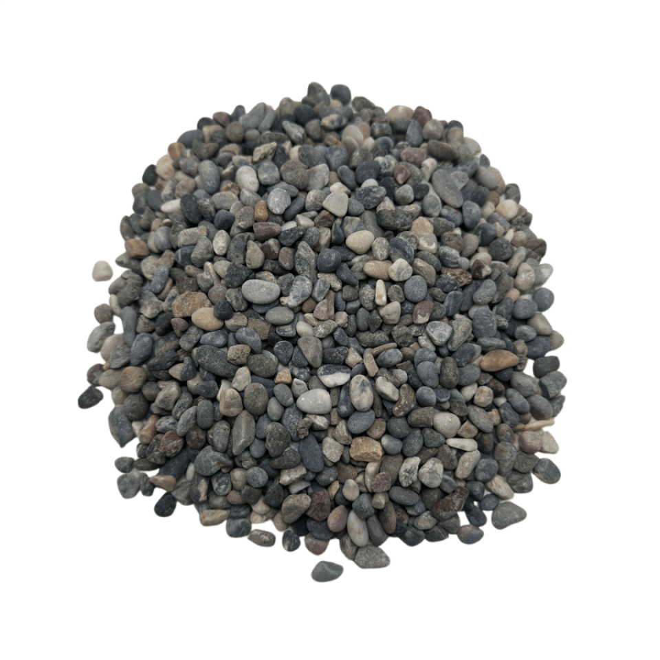 Doğal Dere Taşı Akvaryum Çakıl Taşı Dekoratif Akvaryum Kumu 1 Kg
