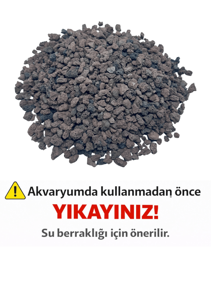 Doğal Lav Kırığı Akvaryum Taşı Volkanik Lav Kaya Dekor Akvaryum Taban Malzemesi