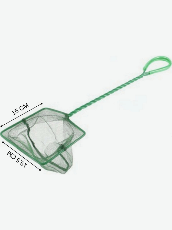 Ekstra Büyük Akvaryum Balık Kepçesi 15x19,5 cm – Geniş Balık Transfer Ağı