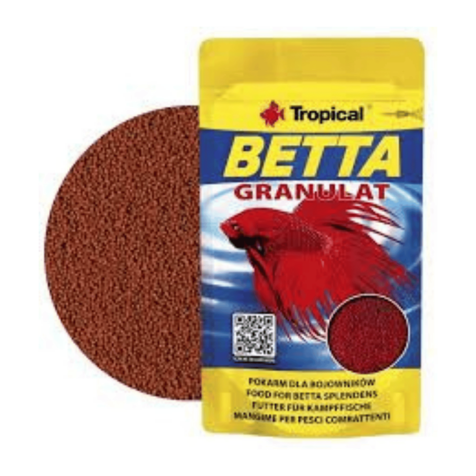 Tropical Betta Granül Balık Yemi 5 Gr Beta Balıkları İçin