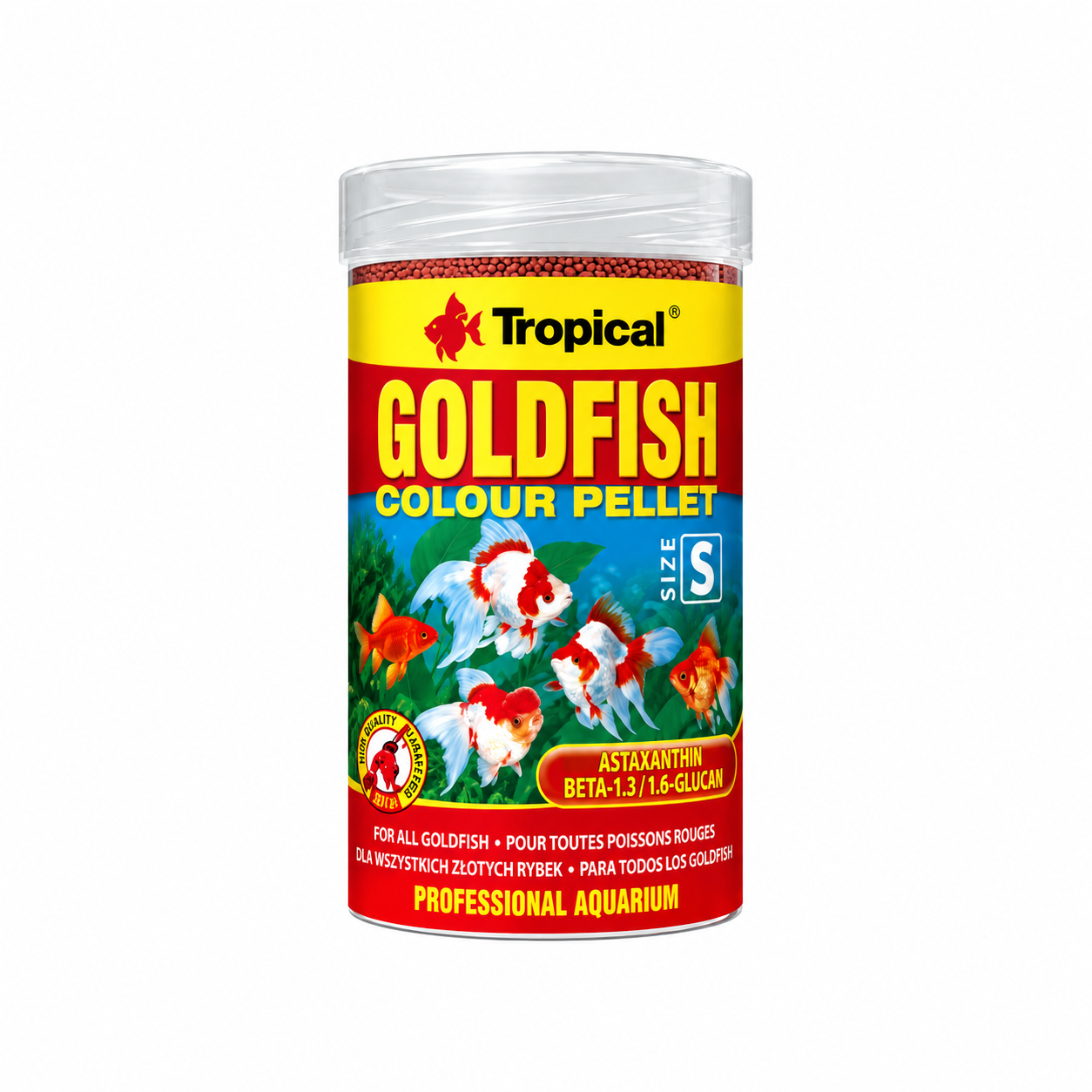 Tropical Goldfish Colour Pellet Size S 100 ml