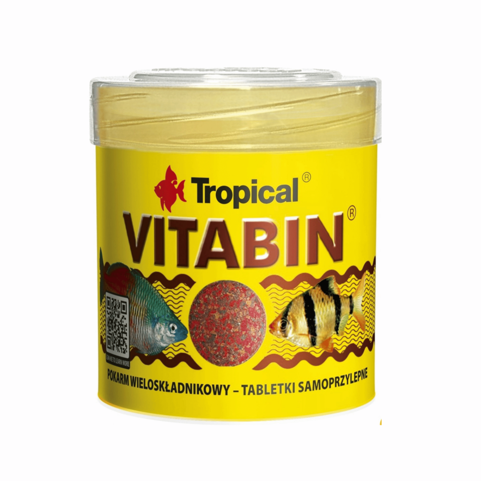 Tropical Vitabin Akvaryum Balıkları İçin Vitamin Takviyesi Tablet 36 Gr 50 Ml 80 Adet